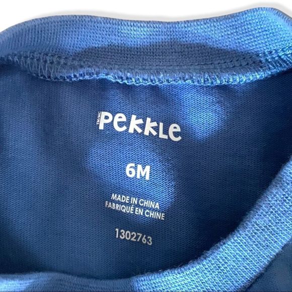 3/$15 ✨ Pekkle: Doggy Print Long Sleeve Tee - Picture 4 of 5